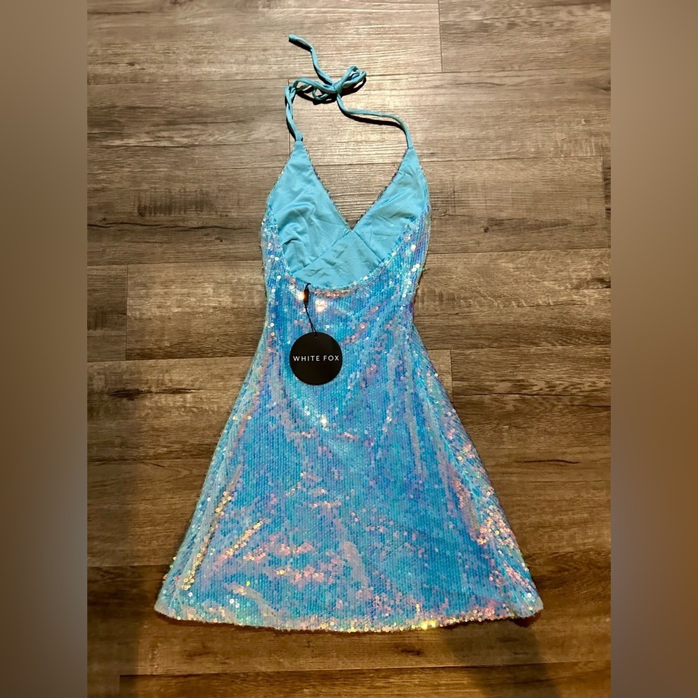 NWT White Fox Take A Second Mini Dress XXS - Picture 6 of 6